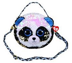 Ty Fashion Sequins shoulder bag Bamboo Panda 17x4x14cm