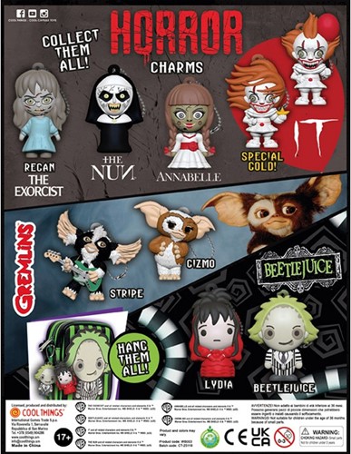 Capsule 65mm. Horror Charms