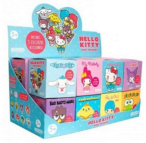 Hello Kitty and Friends Friendship Box 8,5x8,5cm 10 sortiert im display (16)