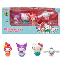 Hello Kitty and Friends Gift Box 4-Pack 13x28cm