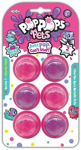 Poppops Pets 6-Pack 10x19cm
