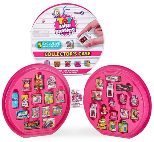 Zuru 5 Surprise Toy Mini Brands! (= 5 Exclusive Minis) Collecter's Case 22,5x23cm