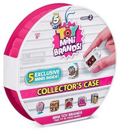 Zuru 5 Surprise Toy Mini Brands! (= 5 Exclusive Minis) Collecter's Case 22,5x23cm-2
